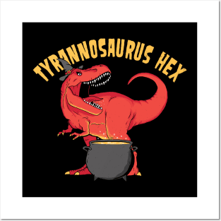 Tyrannosaurus Hex Posters and Art